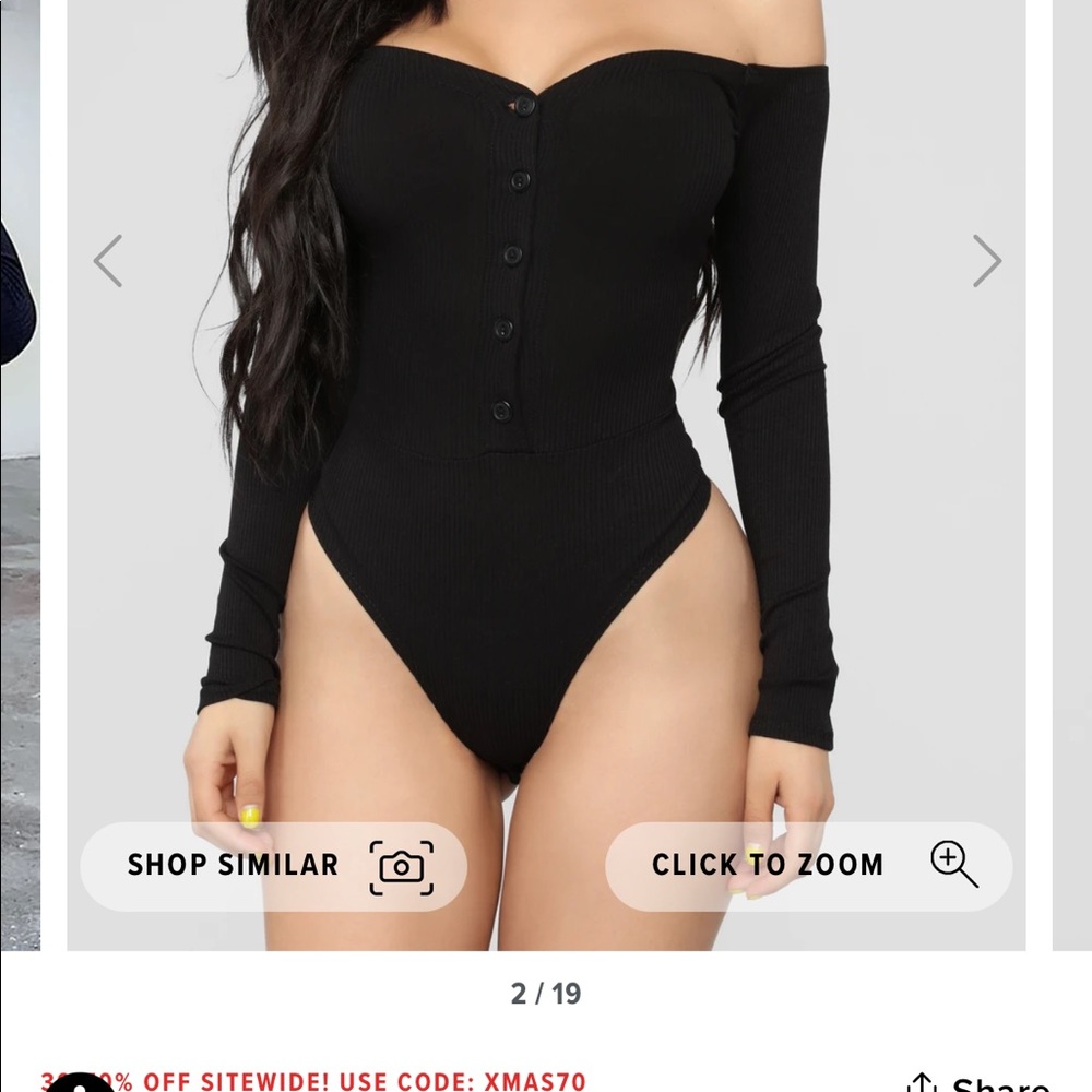 Fashion Nova bodysuit